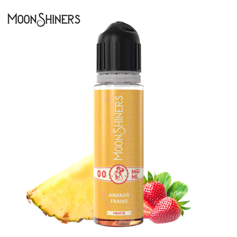 Ananas Fraise 50ml - Moon Shiners by Le French Liquide