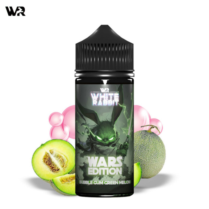 Bubble Gum Green Melon 100ml - Wars Edition by White Rabbit