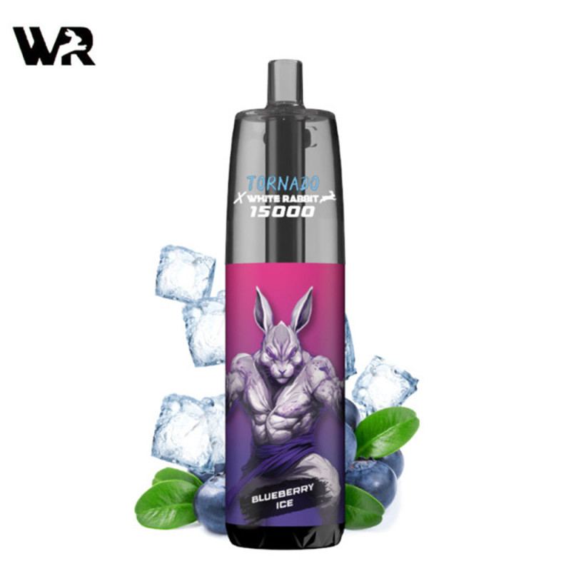 Blueberry Ice 15000 puffs - Tornado White Rabbit