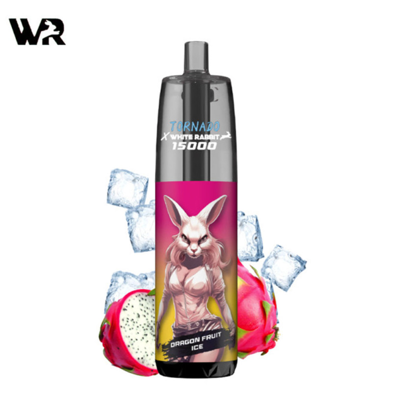 Dragon Fruit Ice 15000 puffs - Tornado White Rabbit