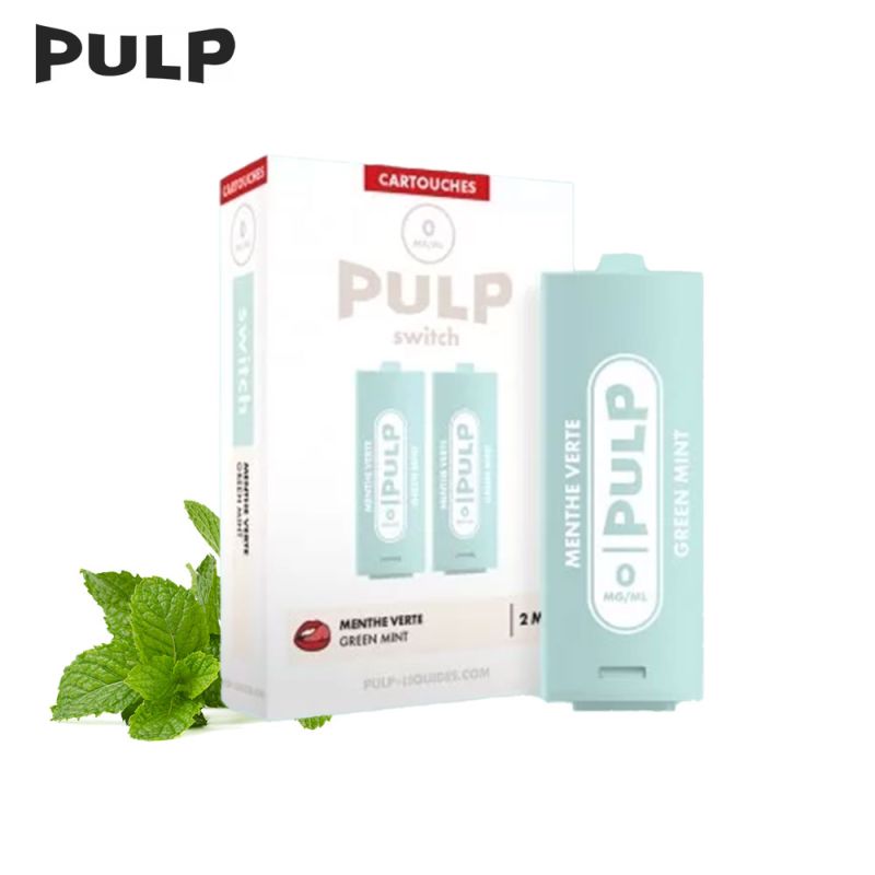 Cartouche Menthe Verte 2ml - Pod Switch by Pulp