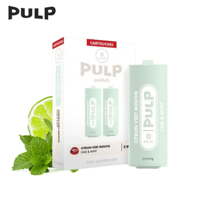 Cartouche Citron Vert Menthe 2ml - Pod Switch by Pulp