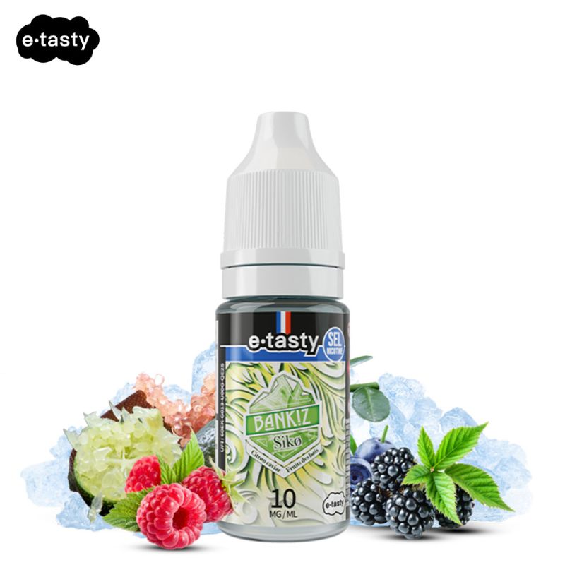 Siko 10ml Nic Salt - Bankiz by E.Tasty