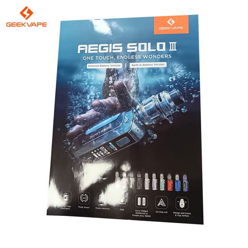 Affiche Aegis Solo 3 - GeekVape