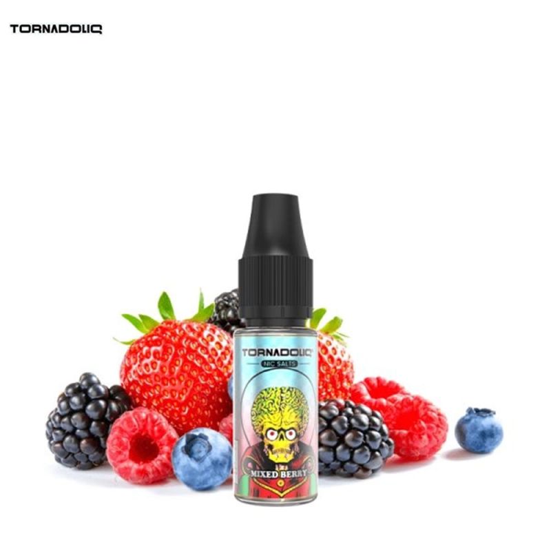 Mixed Berry 10ml Nic Salt - Tornadoliq