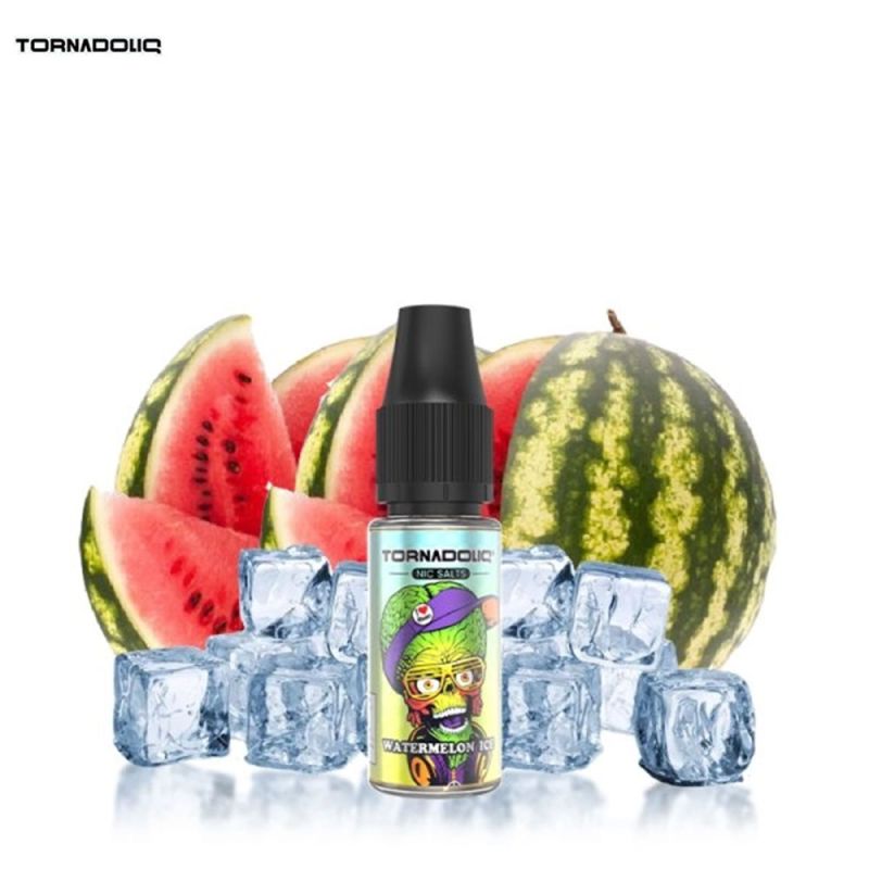 Watermelon Ice 10ml Nic Salt - Tornadoliq