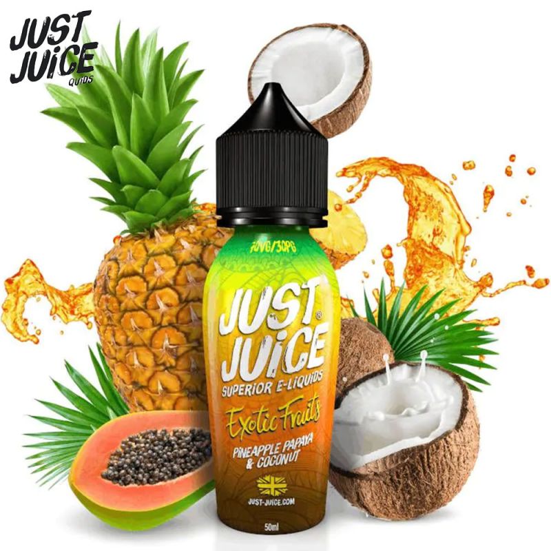 Ananas Papaye et Noix de coco 50ml - Just Juice