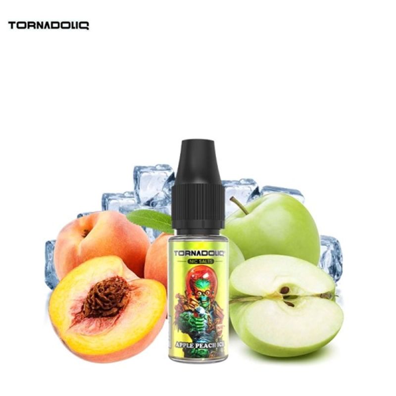 Apple Peach 10ml Nic Salt - Tornadoliq