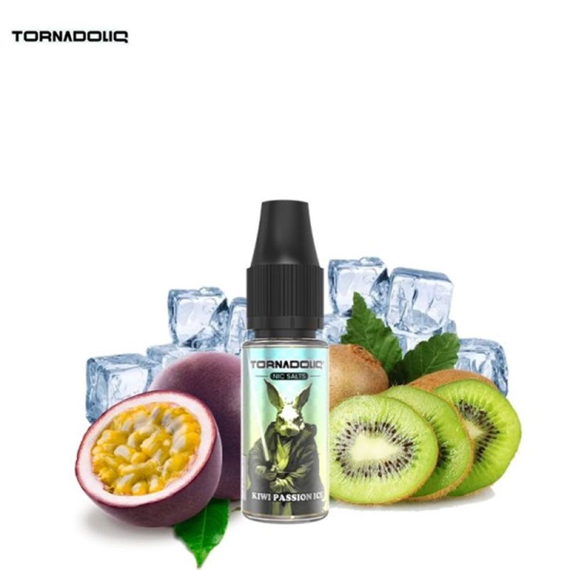 Kiwi Passion Ice 10ml Nic Salt - Tornadoliq