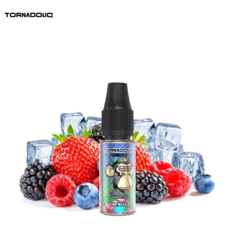 Mr Blue 10ml Nic Salt - Tornadoliq