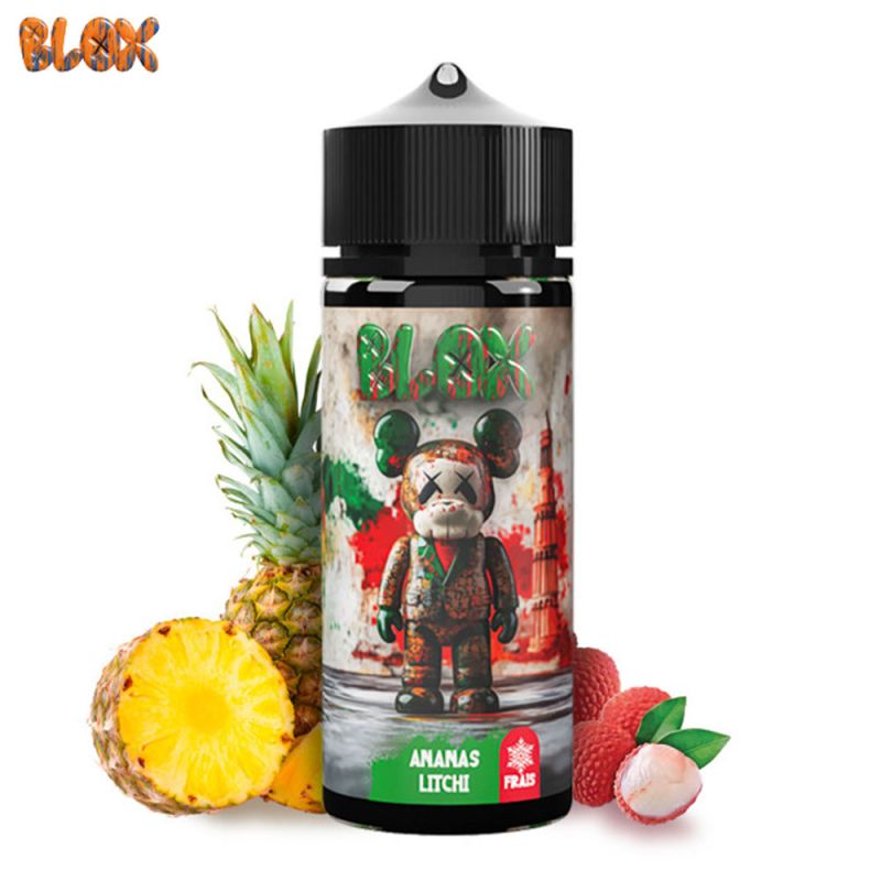 Ananas Litchi Frais 100ml - Blox