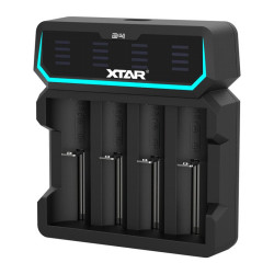 Xtar Chargeur d'accus D4