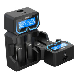 Xtar Chargeur d'accus X2