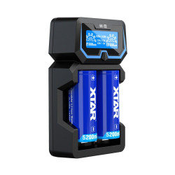 Xtar Chargeur d'accus X2