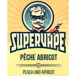 Concentré Pêche abricot 10ml - SuperVape by Le French Liquide