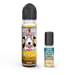 Guys & Bull: Lost Island 60ml Easy2Shake - Le French Liquide