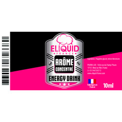 Arôme Energy Drink 10ml - Eliquid France