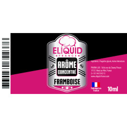 Arôme Framboise 10ml - Eliquid France