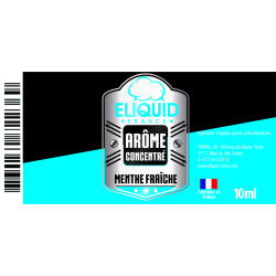 Arôme Menthe Fraîche 10ml - Eliquid France