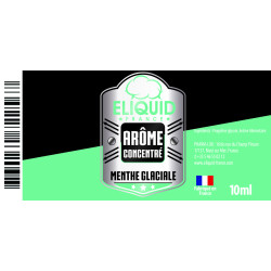 Arôme Menthe glaciale 10ml - Eliquid France