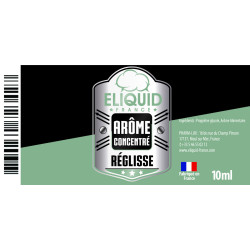 Arôme Réglisse 10ml - Eliquid France