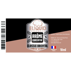 Arôme Tabac Oriental 10ml - Eliquid France