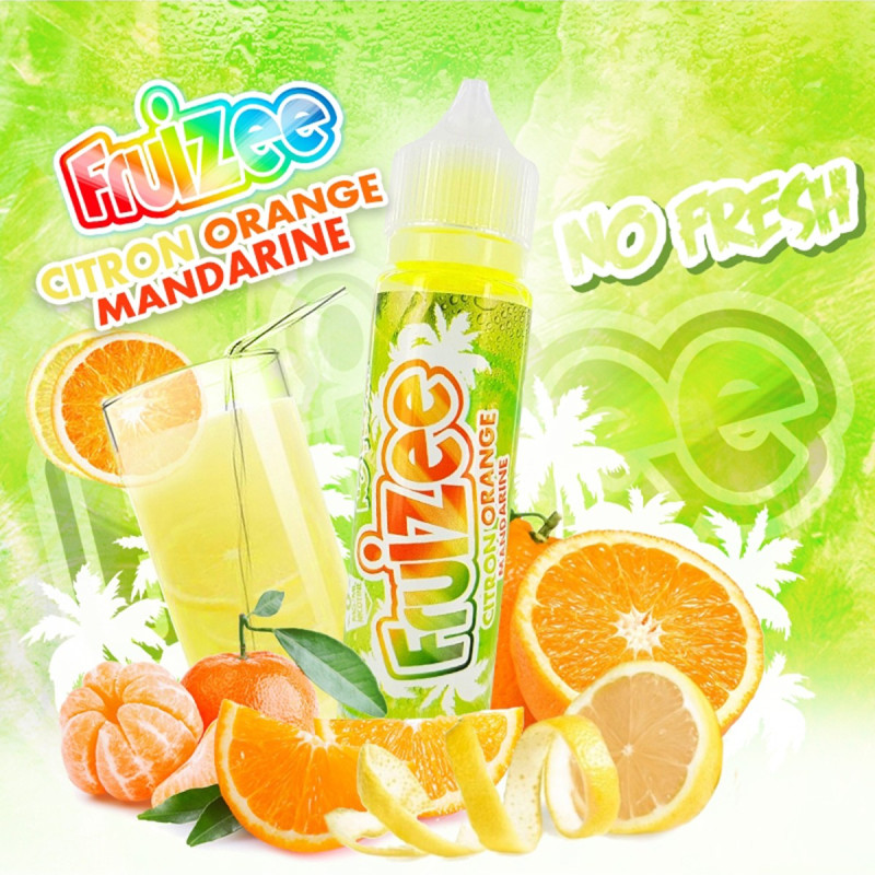 Fruizee No Fresh: Citron Orange Mandarine 50ml