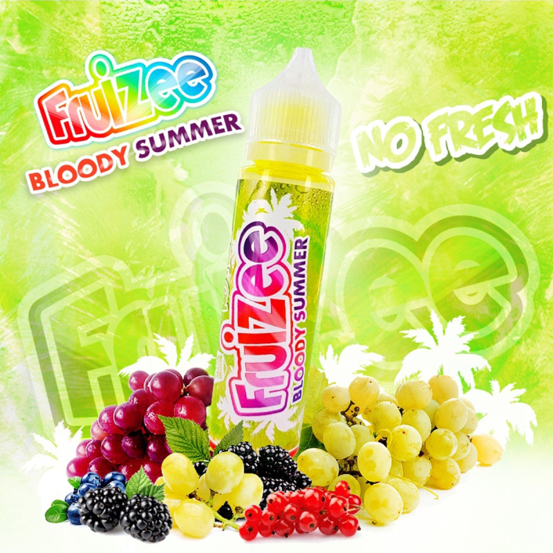 Bloody Summer 50ml - Fruizee No Fresh by ELIQUID France