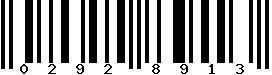 EAN-8 : 02928913