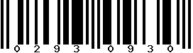 EAN-8 : 02930930