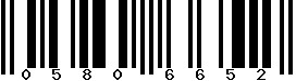 EAN-8 : 05806652