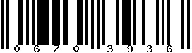 EAN-8 : 06703936