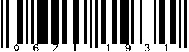 EAN-8 : 06711931