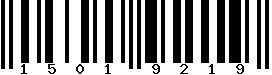 EAN-8 : 15019219