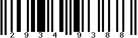 EAN-8 : 29349388