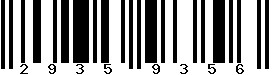 EAN-8 : 29359356