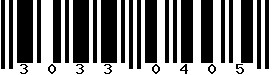 EAN-8 : 30330405