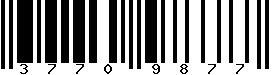 EAN-8 : 37709877