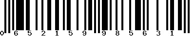 EAN-13 : 0652159985631