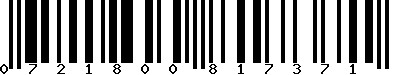 EAN-13 : 0721800817371