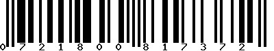 EAN-13 : 0721800817372