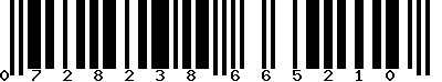 EAN-13 : 0728238665210