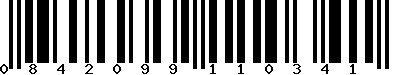 EAN-13 : 0842099110341