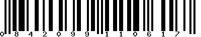 EAN-13 : 0842099110617