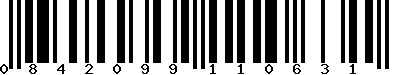 EAN-13 : 0842099110631
