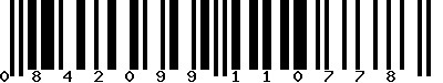 EAN-13 : 0842099110778