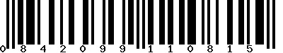 EAN-13 : 0842099110815