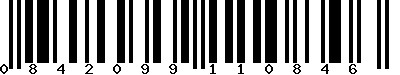 EAN-13 : 0842099110846