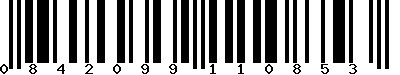 EAN-13 : 0842099110853