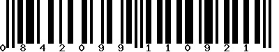 EAN-13 : 0842099110921